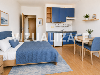 Pronájem bytu 1+kk v osobním vlastnictví 22 m², Brno