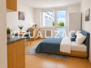 Pronájem bytu 1+kk v osobním vlastnictví 22 m², Brno