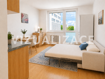 Pronájem bytu 1+kk v osobním vlastnictví 22 m², Brno
