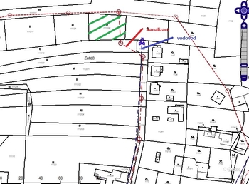 Prodej pozemku 942 m², Zruč nad Sázavou