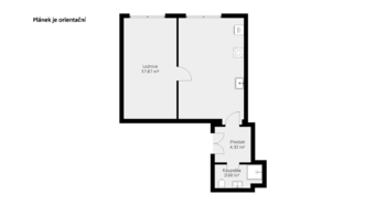 Pronájem bytu 2+kk v osobním vlastnictví 53 m², Praha 3 - Vinohrady