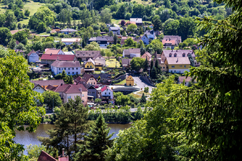 Výhled na řeku a Sebuzín - Prodej chaty / chalupy 44 m², Dolní Zálezly