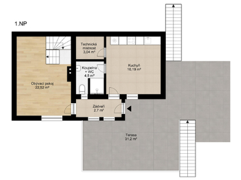Prodej ubytovacího zařízení 93 m², Veselí nad Lužnicí