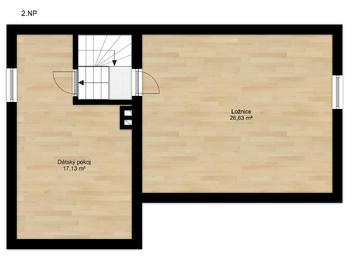 Prodej ubytovacího zařízení 93 m², Veselí nad Lužnicí