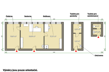 Pronájem kancelářských prostor 70 m², Domažlice