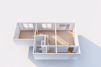 Prodej bytu 2+1 v osobním vlastnictví 53 m², Rožnov pod Radhoštěm
