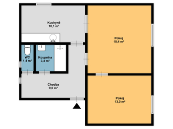 Prodej bytu 2+1 v osobním vlastnictví 55 m², Lenora