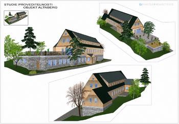 Prodej ubytovacího zařízení 780 m², Altenberg