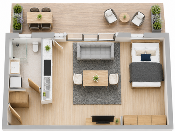Prodej bytu 1+kk v osobním vlastnictví 33 m², Kyjov