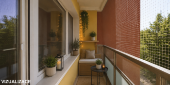 VIZUALIZACE - Prodej bytu 2+kk v osobním vlastnictví 44 m², Brno