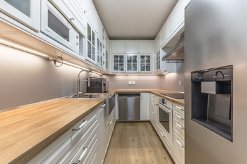 Kuchyňský kout - Prodej bytu 2+kk v osobním vlastnictví 63 m², Praha 4 - Modřany