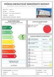 Třída C - úsporná - Pronájem bytu 1+kk v osobním vlastnictví 19 m², Lubná