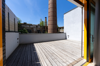 Terasa - Prodej bytu 4+kk v osobním vlastnictví 113 m², Praha 9 - Vysočany