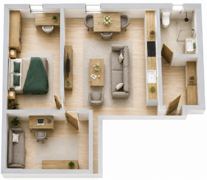 Prodej bytu 3+kk v osobním vlastnictví 60 m², Kyjov