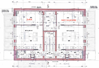 Prodej bytu 2+kk v osobním vlastnictví 49 m², Kyjov