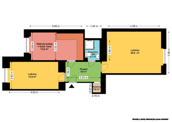 Prodej bytu 3+kk v osobním vlastnictví 61 m², Praha 3 - Žižkov