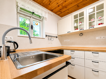 nová vybavená kuchyně - Prodej chaty / chalupy 90 m², Počedělice