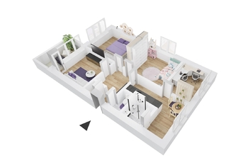 Prodej bytu 4+1 v osobním vlastnictví 73 m², Frenštát pod Radhoštěm