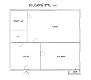 Prodej bytu 1+1 v osobním vlastnictví 46 m², Praha 7 - Holešovice