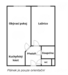 Prodej bytu 2+kk v osobním vlastnictví 40 m², Kladno