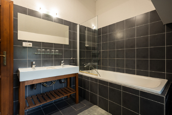 koupelna s vanou - Prodej zemědělského objektu 800 m², Holetín