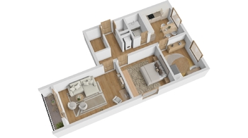 Prodej bytu 3+1 v družstevním vlastnictví 68 m², Hradec Králové