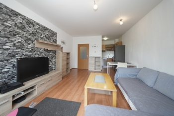 obývací pokoj foto 4 - Prodej bytu 2+kk v osobním vlastnictví 51 m², Brno