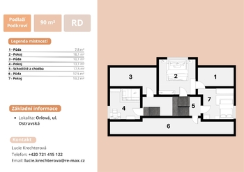 +420 721 415 122|Lucie Krechterová|lucie.krechterova@remax.cz - Prodej domu 288 m², Orlová