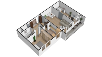 Prodej bytu 3+1 v družstevním vlastnictví 74 m², Praha 8 - Troja