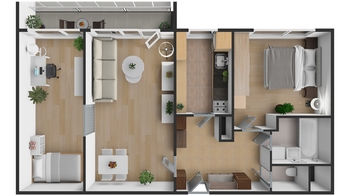Prodej bytu 3+1 v družstevním vlastnictví 74 m², Praha 8 - Troja
