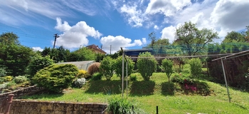 Pohled na zahradu  - Prodej domu 178 m², Zlín