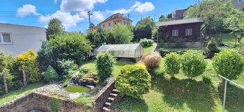Pohled na zahradu  - Prodej domu 178 m², Zlín