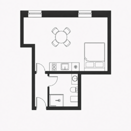 Pronájem bytu 1+kk v osobním vlastnictví 30 m², Praha 3 - Žižkov