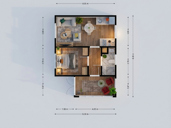 Pronájem chaty / chalupy 50 m², Praha 9 - Újezd nad Lesy