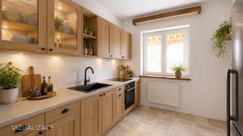 Prodej rodinného domu 109 m² s pozemkem 685 m² v klidné části obce Božice - Prodej domu 109 m², Božice