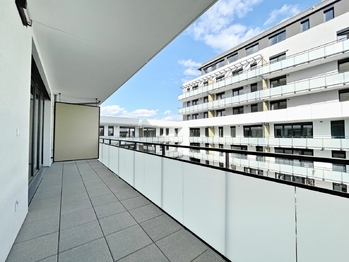terasa - Pronájem bytu 2+kk v osobním vlastnictví 56 m², České Budějovice