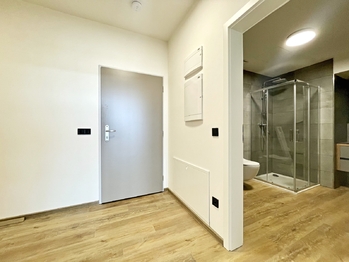 vstupní předsíň - Pronájem bytu 2+kk v osobním vlastnictví 56 m², České Budějovice