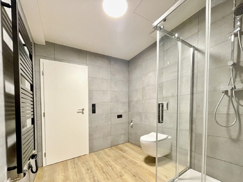 koupelna s wc - Pronájem bytu 2+kk v osobním vlastnictví 56 m², České Budějovice