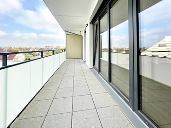terasa - Pronájem bytu 2+kk v osobním vlastnictví 56 m², České Budějovice