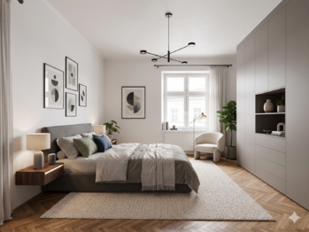 Vizualizace - Pronájem bytu 2+1 v osobním vlastnictví 59 m², Olomouc