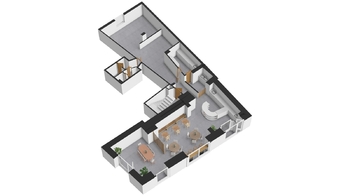 Pronájem kancelářských prostor 210 m², Plzeň