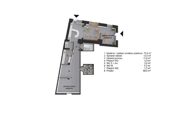 Pronájem restaurace 210 m², Plzeň