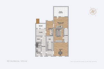 Prodej chaty / chalupy 94 m², Jevišovice