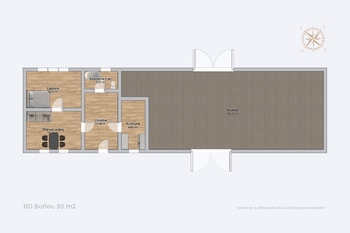 Prodej domu 59 m², Jaroměřice nad Rokytnou