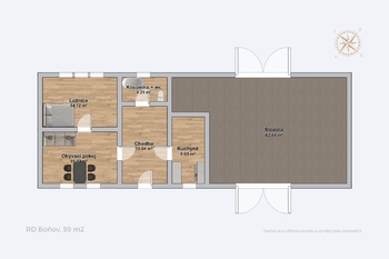 Prodej domu 59 m², Jaroměřice nad Rokytnou