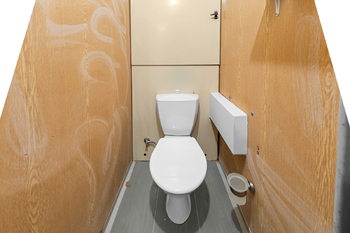 toaleta - Prodej bytu 3+1 v osobním vlastnictví 63 m², Týn nad Vltavou