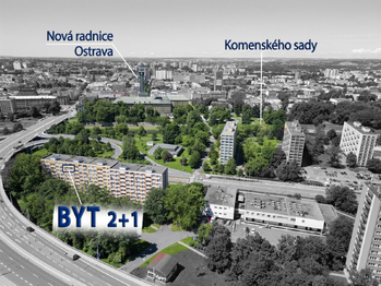 Prodej bytu 2+1 v osobním vlastnictví 54 m², Ostrava