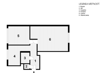 Prodej bytu 2+1 v osobním vlastnictví 54 m², Ostrava
