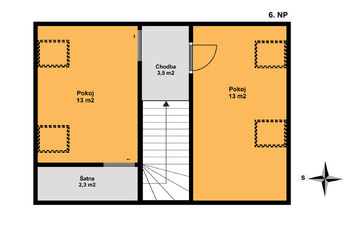 Pronájem bytu 4+1 v osobním vlastnictví 125 m², Praha 2 - Vinohrady
