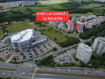 Prodej bytu 4+kk v osobním vlastnictví 104 m², Praha 10 - Záběhlice